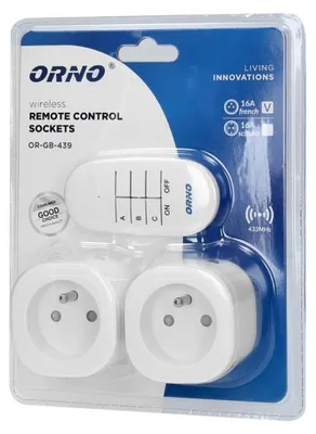 Produktbild von Ferngesteuerte Steckdose 2+1 Mini – On-Gb-439