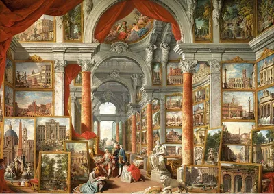 Image de Eurographics Puzzle Galerie de vues de la Rome moderne, 1000 pièces, 6000-6036