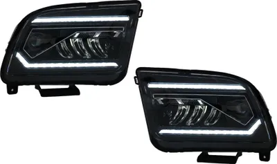 Produktbild von LED Scheinwerfer für Ford Mustang V Vor Facelift 2005-2009 Dynamische Blinker.