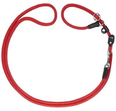 Produktbild von HUNTER Retriever-Hundeführleine FREESTYLE, Farbe: rot, stufenlos verstellbar, in