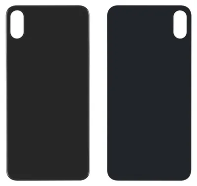 Produktbild von iPhone XS Max Backcover schwarz