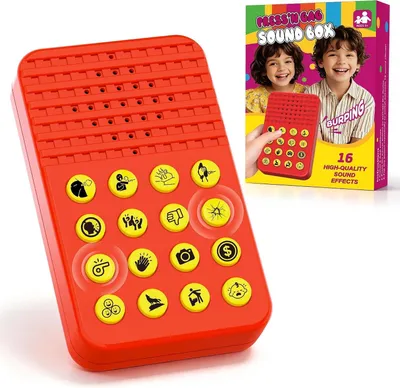Productafbeelding van Prank sound machine - Cadeau voor meisjes en jongens - 10 jaar - Autorit voor kinderen - 16 geluidseffecten