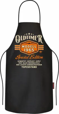Immagine prodotto di Grembiule da barbecue in cotone al 100% - Modello vintage del 1965 in ottime condizioni