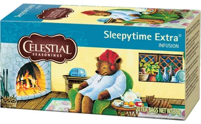 Productafbeelding van Celestial Seasonings Sleepytime extra wellness tea (20 stuks)