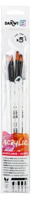 Produktbild von Darwi 12x DFY Set mit 5 feinen Pinseln 2 DF1905150K04C