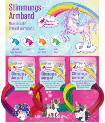Produktbild von ISBN Stimmungsarmband / Einhornparadies, 15/01/2018, 1 Stück(e), Spiegelburg