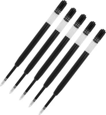 Produktbild von Nachfüllpack 5 Stück Ersatzmine Kulimine Gelmine 0,7 mm Nachfüller Schwarz Gelstift