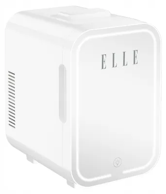 Immagine prodotto di Mini lodówka z lusterkiem do makijażu LED ELLE 8L biała
