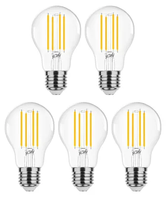 Produktbild von Modee E27 LED Filamentlampe A60 8W 1055lm 2700K Warmweiß Dimmbar 5 Stück