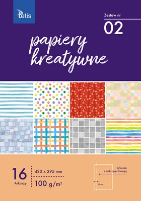 Immagine prodotto di Carta creativa A3 set n. 02 TETIS