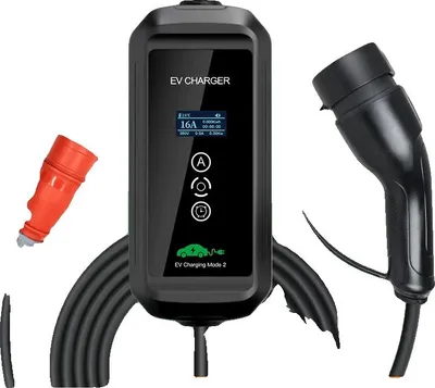 Obrázek produktu pro Nabíječka pro elektromobily, výkon 11 kW, nastavitelný proud, TYP2