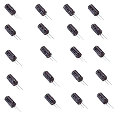 20 Stück Elektrolytkondensator 2200 µF 6,3 V