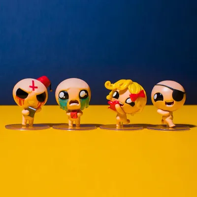 Zdjęcie produktu dla Zestaw czterech figurek "The Binding of Isaac: Four Souls", seria S1