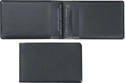 Produktbild von VELOFLEX Ausweishülle Document Safe® 4 Werkstoff: PVC, Spezialfolie Farbe: schwarz
