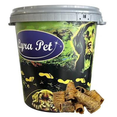 Produktbild von 5 kg Lyra Pet® Rinderstrossen klein in 30 L Tonne