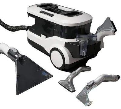 Produktbild von Waschsauger, 800 W Leistung, 16000 Pa Saugkraft, Schwarz Weiß, EU
