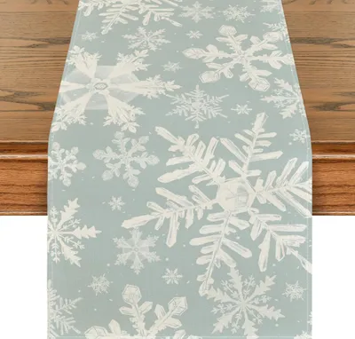 Produktbild von WEIHNACHTSLÄUFER mit SCHNEEFLOCKEN-Motiv 33x273 cm