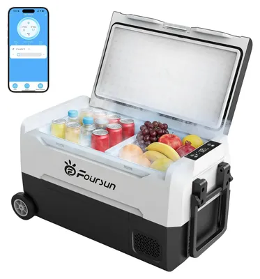 Immagine prodotto di Frigorifero-congelatore da auto, doppia alimentazione, raffreddamento rapido, 35 L