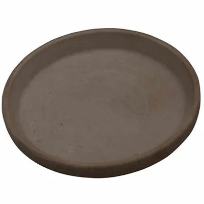 Produktbild von SPANG Untersetzer, rund, Ø 13x1,9 cm, aus Ton in braun