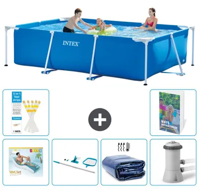 Produktbild von Rechteckiger Frame Pool - 300x200x75 cm - 5-teilig S134