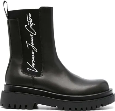 Zdjęcie produktu dla Versace Jeans Couture damskie buty za kostkę 75VA3S 60ZS868 899 Kolor: Czarny Rozmiar: 36