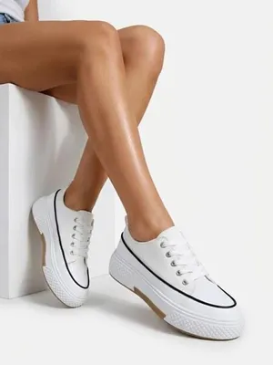 Zdjęcie produktu dla Royalfashion Trampki damskie na platformie Beemes, rozmiar 39