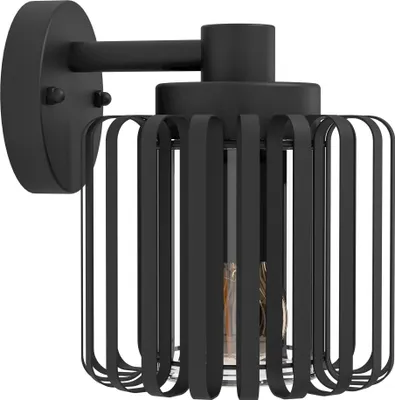 Immagine prodotto di Eglo 900672 SELINUS E27 lampada da parete/soffitto per esterni nero IP65