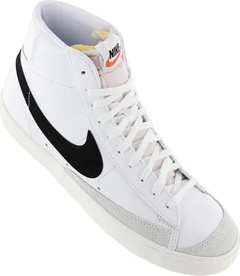Produktbild von Nike Blazer Mid 77 VNTG Vintage - Herren Sneakers Schuhe Leder Weiß , EU 47 US 12.5