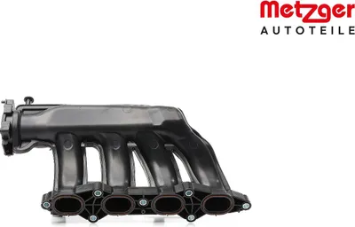 Produktbild von METZGER 2100037 Ansaugbrücke Ansaugkrümmer passend für MERCEDES-BENZ C-Klasse Limousine (W204) E-Klasse Limousine (W211) C-Klasse T-modell (S204)