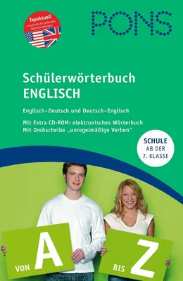 Produktbild von PONS Schülerwörterbuch Englisch. Englisch-Deutsch /Deutsch-Englisch