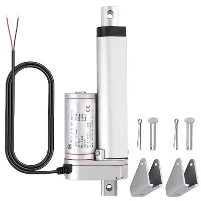 Produktbild von 1000N Linear Actuator DC 12V Linearantrieb Elektrischer Linearmotor 100mm Hublänge Elektrische Türöffner 10mm/s Fahrgeschwindigkeit Verstellantrieb