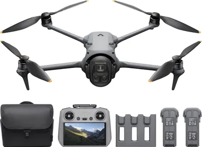 Obrázek produktu pro DJI Mavic 4 Pro Fly More Combo, 4 rotory/rotorů, 100 MP, 12288 x 8192 px, 27 m/s, 6654 mAh, Šedá