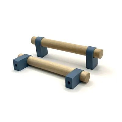 Produktbild von Möbelgriff Stangengriff Küchengriff Schrankgriff Schubladengriff 92mm Designgriff Blau