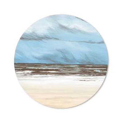 Produktbild von MuchoWow® Mauspad Mousepad Meer - Strand - Himmel 50x50 cm - Mousepads - Maus Mat - Pad - Mausunterlage - Vinyl
