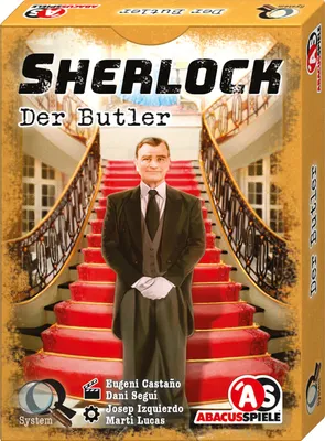 Image de Abacus Spiele 48202 - Sherlock - Le majordome - Jeu de cartes