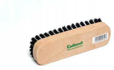 Zdjęcie produktu dla COLLONIL | Szczotka do butów | 100% naturalne włosie, średnio twarda, do czyszczenia i polerowania