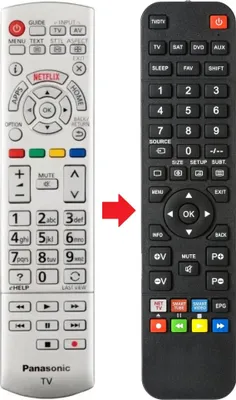Produktbild von Fernbedienung geeignet für PANASONIC TX-40DS500ES
