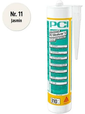 Produktbild von PCI Silcoferm® S Silikon Dichtstoff für innen und aussen jasmin 310 ml