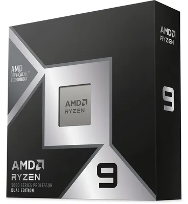 Obrázek produktu pro AMD Ryzen 9 9950X3D2 Dual Edition, AMD Ryzen™ 9, Zásuvka AM5, 4 nm, Krabice, AMD, 9950X3D2