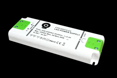 Produktbild von POS LED-Konstantspannungsnetzteil FTPC60V24-C2, 24 V, 60 W, 2,5 A, PFC