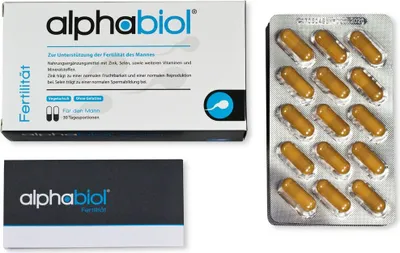 Zdjęcie produktu dla Kapsułki Alphabiol Fertility for Men 60 kapsułek