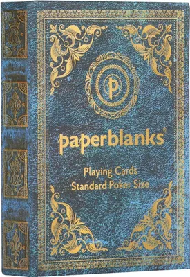 Produktbild von Azure Standard Deck Playing Cards by Paperblanks (Equinoxe)