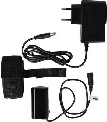 Produktbild von vhbw Akkupack für Fahrradlampen (6000 mAh, 7,4 V, Li-Ion), Inkl. Ladegerät