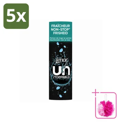 Produktbild von 5 x Lenor Unstoppables Wäscheparfüm Fresh - 235 g - Sparpackung - 5 Stücke