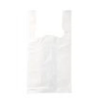 Produktbild von 2000 Hemdchen-Tragetaschen, HDPE 50 cm x 26 cm x 16 cm weiss