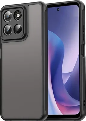 Obrázok produktu pre Puzdro pre Motorola Moto G57 Power - Zadný kryt Phonesta AirFrost Polopriehľadné - Matná čierna