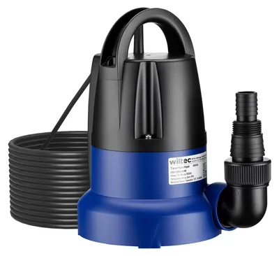 Imagen del producto de Bomba sumergible de aguas residuales - 400 W - 7000 l/h - Cable de 10 m