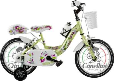 Produktbild von Kinderfahrrad Canellini VENERE 14" BABY BUNNY - Hellgrun