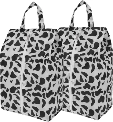 Zdjęcie produktu dla Torby na buty 2 sztuki, 19 x 15 x 35 cm, Wodoodporny poliester, do podróży i przechowywania