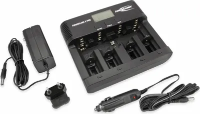 Produktbild von ANSMANN Ladegerät Powerline 5 Pro zum Laden von NiMH / NiCd Akkus